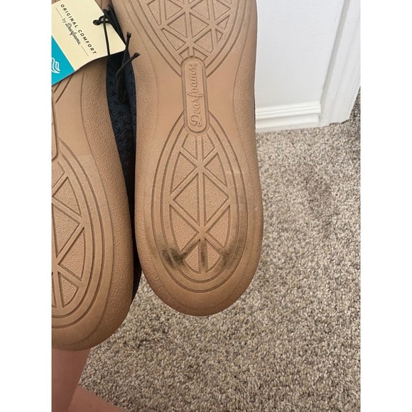 Dearfoams Misty Ballet Flat – Navy – Size 6 Wide (6H) - Picture 6 of 8